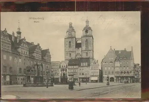 Wittenberg Lutherstadt Markt Kirche Feldpost / Wittenberg /Wittenberg LKR
