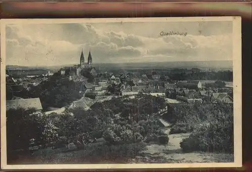 Quedlinburg Panorama Kat. Quedlinburg