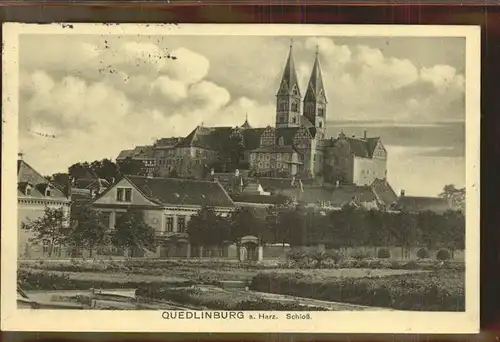 Quedlinburg Schloss Kat. Quedlinburg