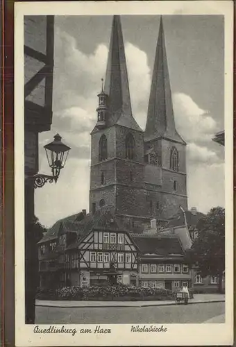 Quedlinburg Nikolaikirche Kat. Quedlinburg