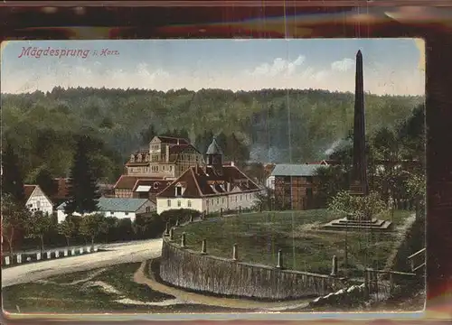 Maegdesprung Ortsansicht Kat. Harzgerode