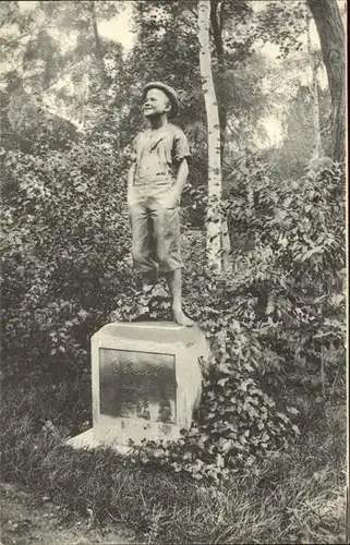 Weissenfels Saale Stadtpark Statur Kat. Weissenfels