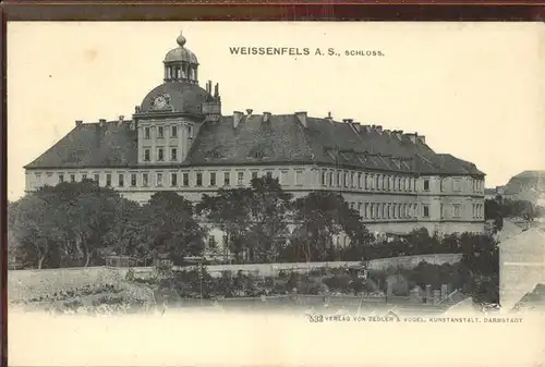 Weissenfels Saale Schloss Kat. Weissenfels