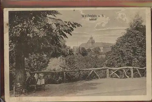 Weissenfels Saale Schloss Kat. Weissenfels