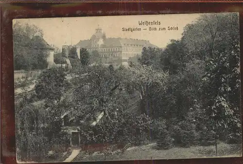 Weissenfels Saale Schloss Kat. Weissenfels