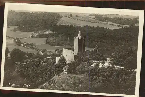 Rudelsburg Burg Kat. Bad Koesen