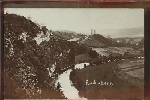 Rudelsburg Aussicht Kat. Bad Koesen