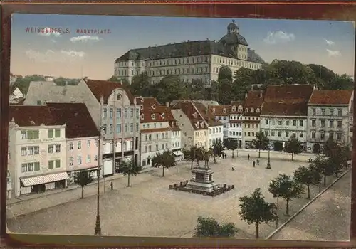 Weissenfels Saale Marktplatz Kat. Weissenfels