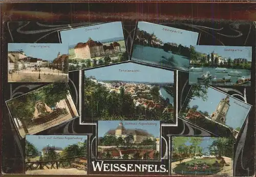 Weissenfels Saale Schloss Augustusburg Seminar Kat. Weissenfels