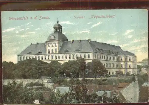 Weissenfels Saale Schloss Augustusburg Kat. Weissenfels