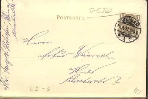 Weimar Thueringen Dessauerstein im Park / Weimar /Weimar Stadtkreis
