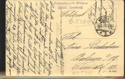 Weimar Thueringen Gesamtansicht / Weimar /Weimar Stadtkreis