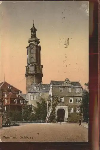 Weimar Thueringen Schloss / Weimar /Weimar Stadtkreis