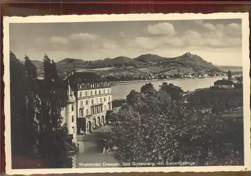 Bad Godesberg Rheinhotel Dreesen Siebengebirge Kat. Bonn