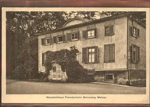 dd25688 Marschall Vinzenz Marschallhaus Fremdenheim Belvedere Gustav Maul Kategorie. Kuenstlerkarte Alte Ansichtskarten