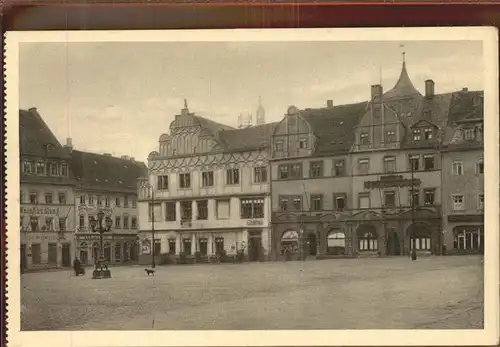 Weimar Thueringen Marktplatz Lucas-Cranach-Haus / Weimar /Weimar Stadtkreis