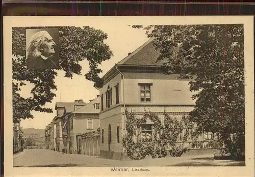 Weimar Thueringen Liszthaus / Weimar /Weimar Stadtkreis