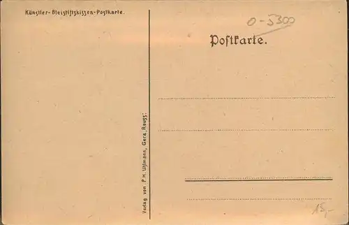 Weimar Thueringen Goethes Gartenhaus Kuenstlerkarte  / Weimar /Weimar Stadtkreis