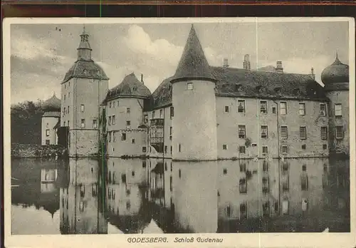 Bad Godesberg Schloss Gudenau Wasserschloss Kat. Bonn