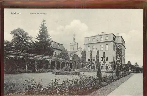 Weimar Thueringen Schloss Ettersburg / Weimar /Weimar Stadtkreis