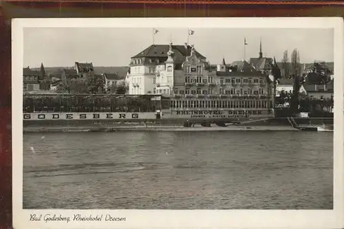 Bad Godesberg Rheinhotel Dreesen Kat. Bonn