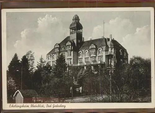 Bad Godesberg Erholungsheim Rheinblick Kat. Bonn