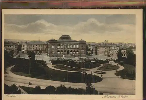 Weimar Thueringen Museum Platz / Weimar /Weimar Stadtkreis