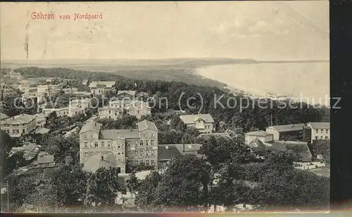 Goehren Ruegen Blick vom Nordpeerd Kat. Goehren Ruegen