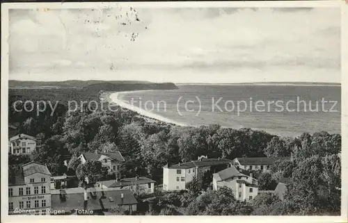 Goehren Ruegen Panorama Kat. Goehren Ruegen