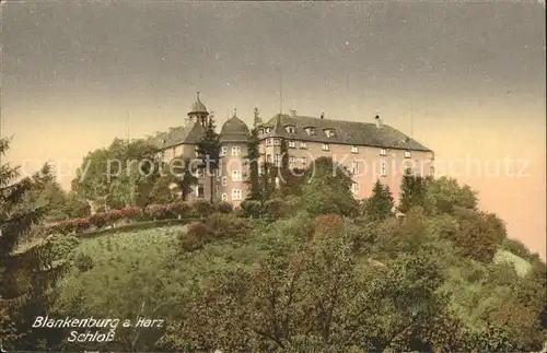 Blankenburg Harz Schloss Kat. Blankenburg