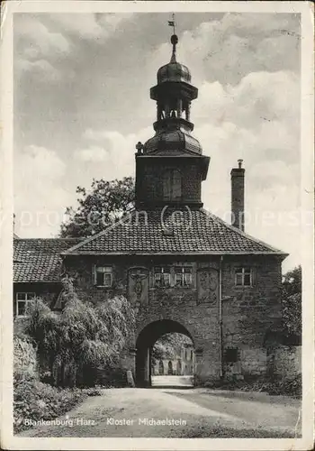 Blankenburg Harz Kloster Michaelstein Kat. Blankenburg