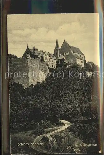 Mansfeld Suedharz Schloss Kat. Mansfeld Suedharz