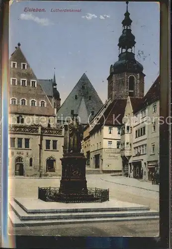 Eisleben Lutherdenkmal Kat. Eisleben