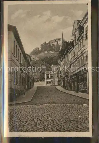 Blankenburg Harz Traenkestrasse Kat. Blankenburg