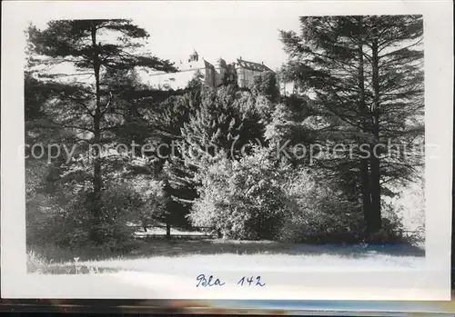 Blankenburg Harz Blick zum Schloss Kat. Blankenburg