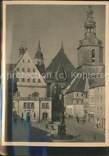 Eisleben Marktplatz Kat. Eisleben