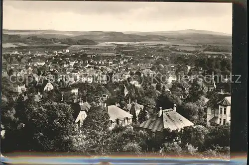 Blankenburg Harz Blick vom Erholungsheim "Harzhaus" Kat. Blankenburg