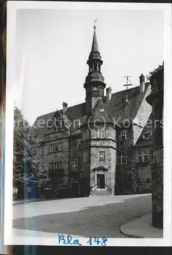 Blankenburg Harz Rathaus Kat. Blankenburg