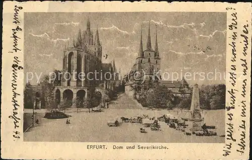 Erfurt Dom und Severikirche Kat. Erfurt