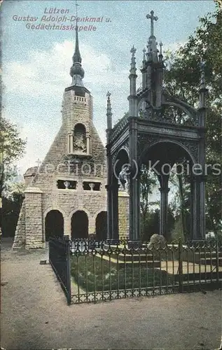 Luetzen Gustav Adolf Denkmal Kapelle Kat. Luetzen