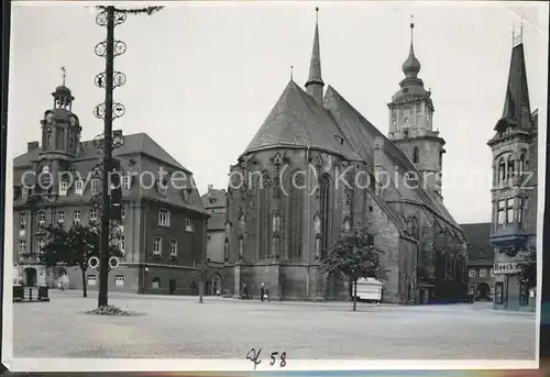 Weissenfels Saale Kirche Rathaus Kat. Weissenfels