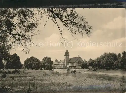 Zeitz Elster Blick zum Bahnhof Kat. Zeitz