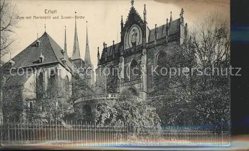 Erfurt Dom Marienbild Severi Kirche Kat. Erfurt