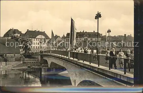 Weissenfels Saale Bruecke des Friedens  Kat. Weissenfels