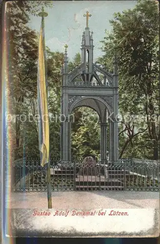 Luetzen Gustav Adolph Denkmal Kat. Luetzen