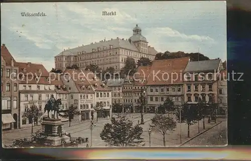 Weissenfels Saale Markt Kat. Weissenfels