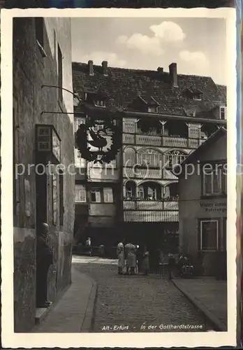 Erfurt Gotthardtstrasse Kat. Erfurt