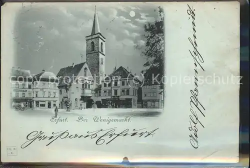 Erfurt Wenigemarkt Kat. Erfurt