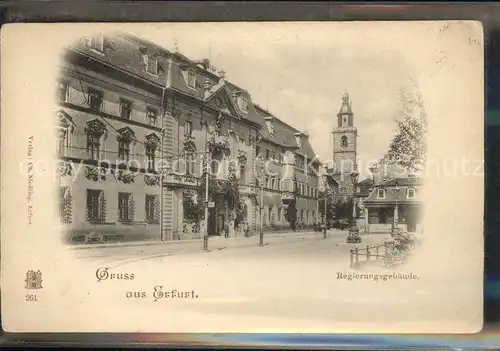 Erfurt Regierungsgebaeude Kat. Erfurt