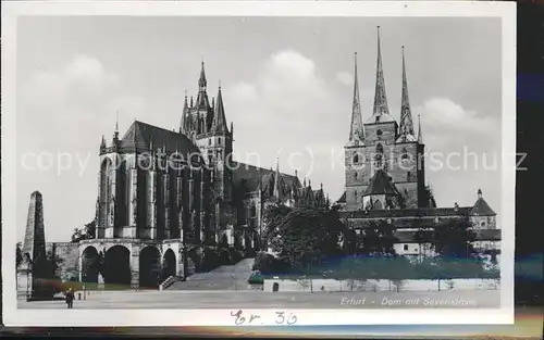 Erfurt Dom und Severikirche Kat. Erfurt